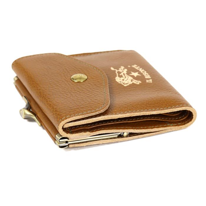 IL BISONTE（イルビゾンテ） 財布 がま口財布 二つ折り財布 日本限定