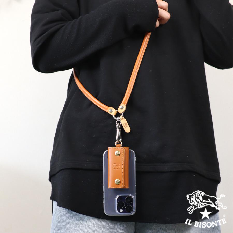 【新品未使用】 イルビゾンテ ILBISONTE キーケース IL BISONTE（イルビゾンテ） キーケース スリム4連フックキーケース