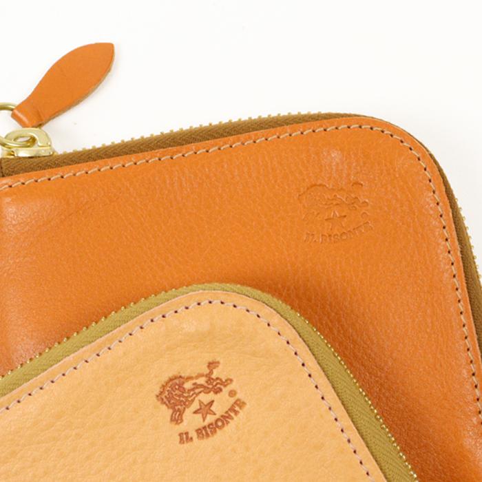 IL BISONTE（イルビゾンテ） 財布 ファスナー財布 スクエアL字