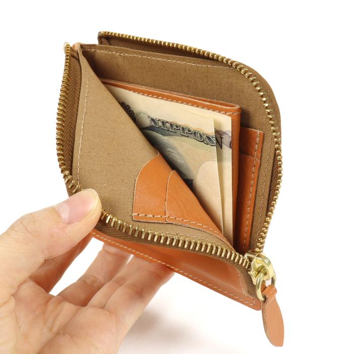 なっちゃん72さん専用！イルビゾンテ L字ファスナー 財布 イルビゾンテのL字ファスナーミニ財布がおしゃれ。収納例と使用感を