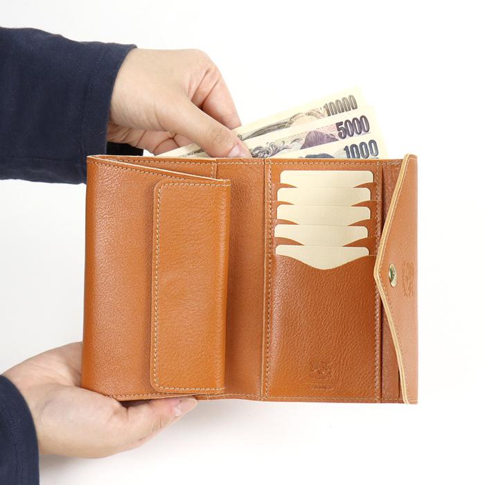 IL BISONTE（イルビゾンテ） 財布 レターフラップミディアム財布(M