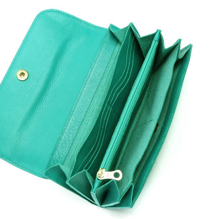 IL BISONTE イルビゾンテ 財布 限定カラースナップボタン長財布