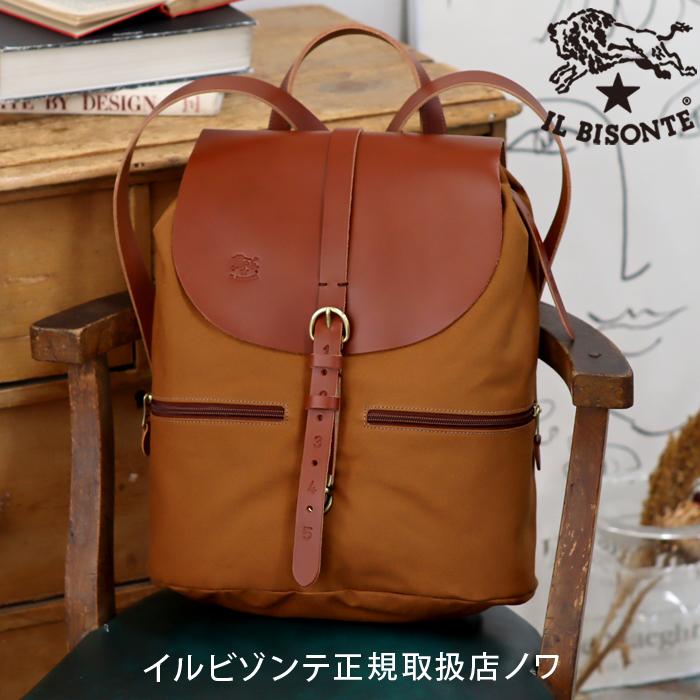 イルビゾンテ バッグ キャンバスレザーリュック 商品番号 送料無料 バッグ リュック バックパック Il Bisonte Ilb イルビゾンテ正規取扱店ノワ 通販 Yahoo ショッピング