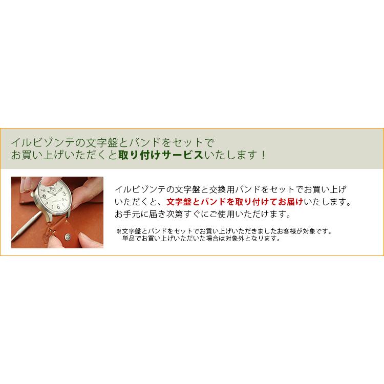 IL BISONTE（イルビゾンテ） 腕時計 ラウンドフェイス(メンズ)文字盤