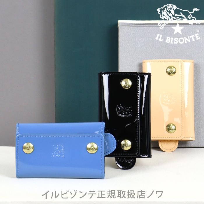 IL BISONTE（イルビゾンテ） キーケース 日本限定エナメルレザー6連