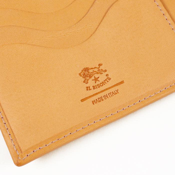 IL BISONTE（イルビゾンテ） 財布 二つ折り財布 サークルビッグロゴ二