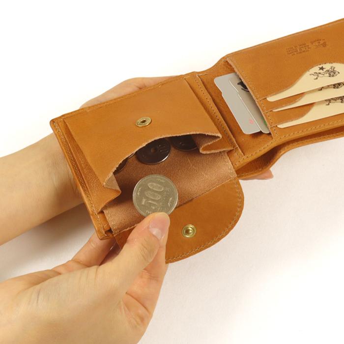 IL BISONTE（イルビゾンテ） 財布 二つ折り財布 バケッタヴィンテージ