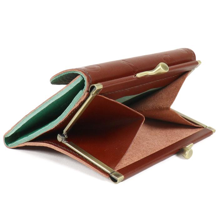 IL BISONTE（イルビゾンテ） 財布 がま口財布 二つ折り財布 日本限定