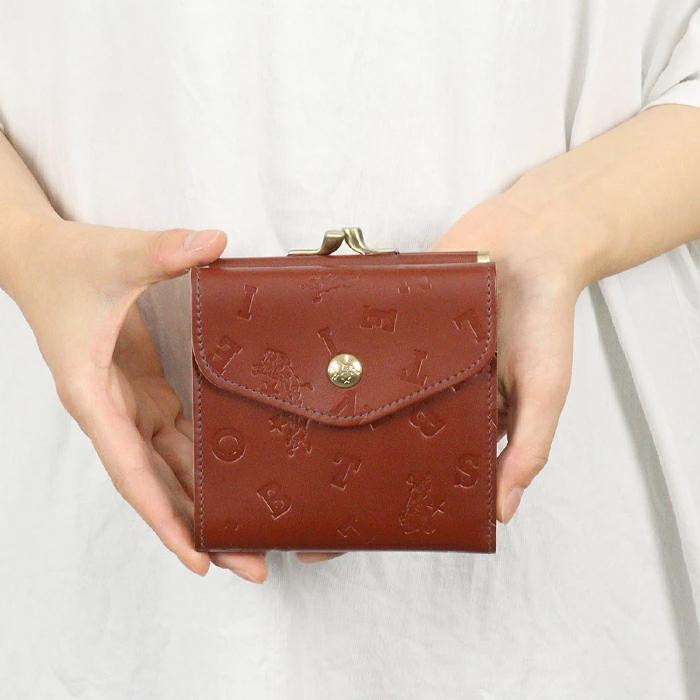IL BISONTE（イルビゾンテ） 財布 がま口財布 二つ折り財布 日本限定