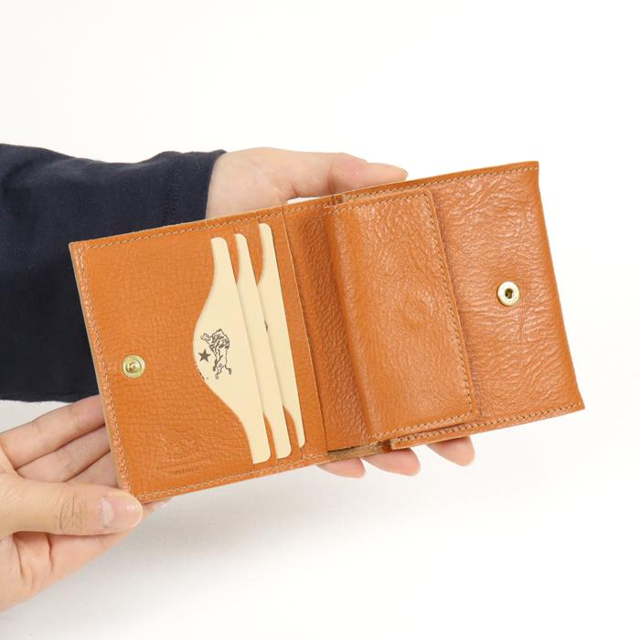 IL BISONTE（イルビゾンテ） 財布 二つ折り財布 スクエアウォレット