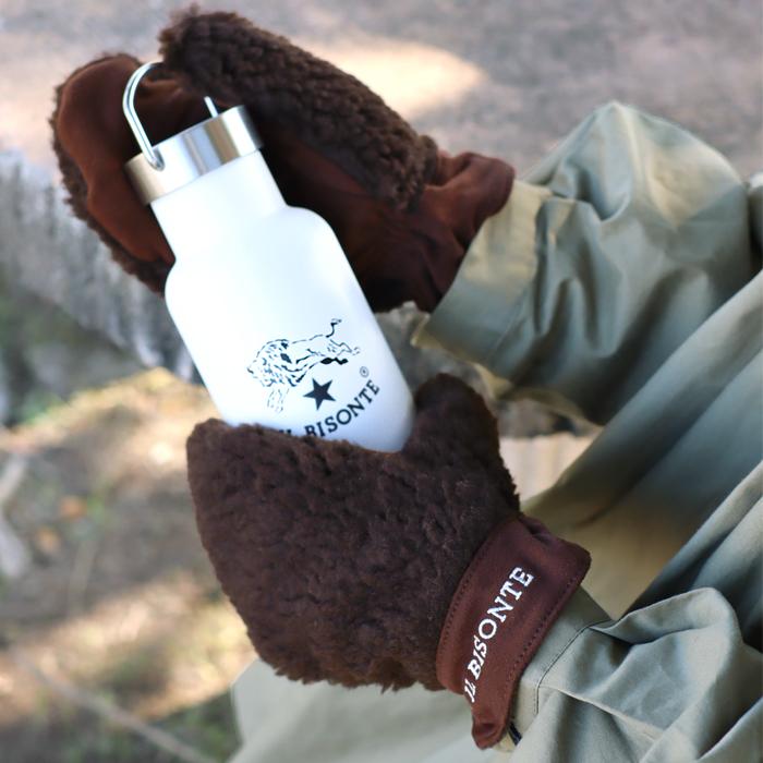 IL BISONTE（イルビゾンテ） 雑貨小物 ボアフリースミトン手袋