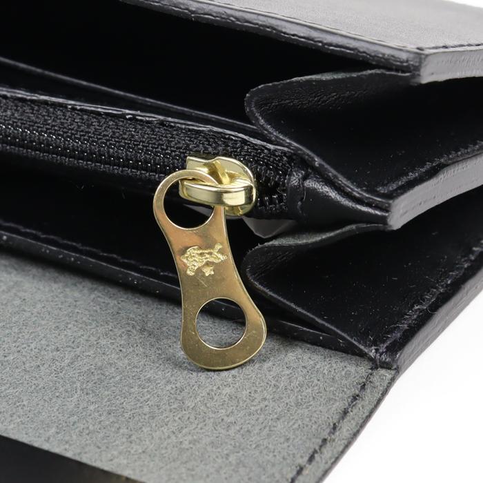 イルビゾンテ 財布 長財布 バケッタスムースフラップロングウォレット 54_1_ 54232309640 IL BISONTE walletの画像