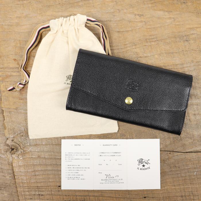 IL BISONTE イルビゾンテ 財布 レターフラップ長財布 商品番号