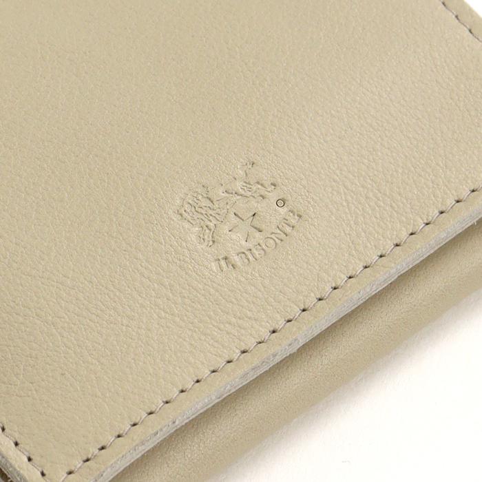 美品 イルビゾンテ スクエア二つ折り財布 ホワイト イルビゾンテ 財布 二つ折り財布 限定カラースクエアウォレット