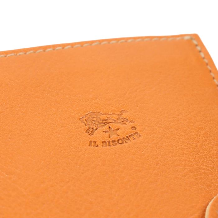 IL BISONTE（イルビゾンテ） 財布 二つ折り財布ワンボタンフラップ二
