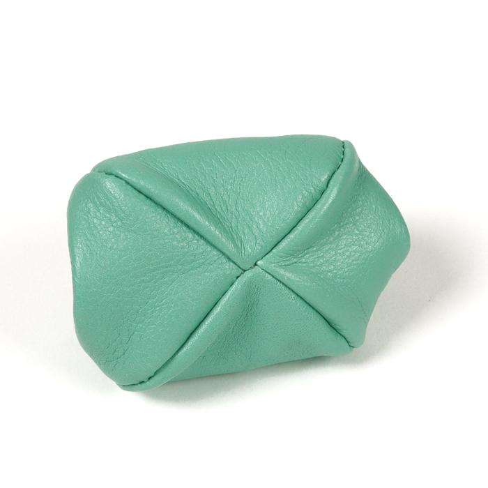 【限定色】イルビゾンテ がま口 ケース 小銭入れ フォレストグリーン IL BISONTE イルビゾンテ 財布 二つ折り がま口 レザー 本革