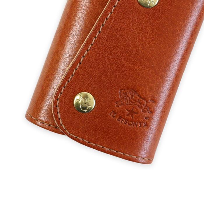 ヌメ革【キーケース】イルビゾンテ,IL BISONTE,アンティーク IL BISONTE イルビゾンテ キーケース ANTIQUE LEATHER