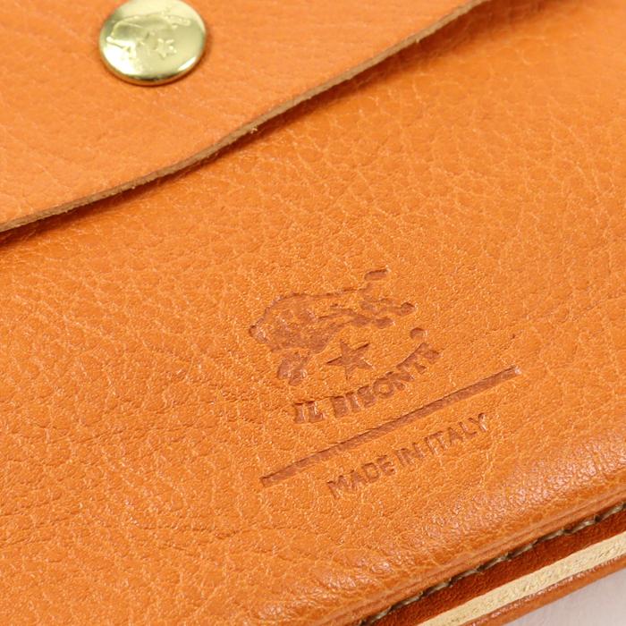IL BISONTEダブルポケット財布❁ イル ビゾンテ IL BISONTE 二つ折り財布 ダブルホック財布 Wホック財布