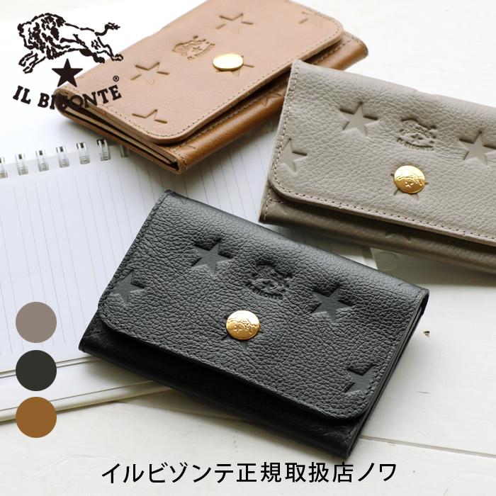 IL BISONTE イルビゾンテ カードケース 財布 ミニウォレット IL BISONTE（イルビゾンテ） コインケース IL BISONTE SCC105 PV0005