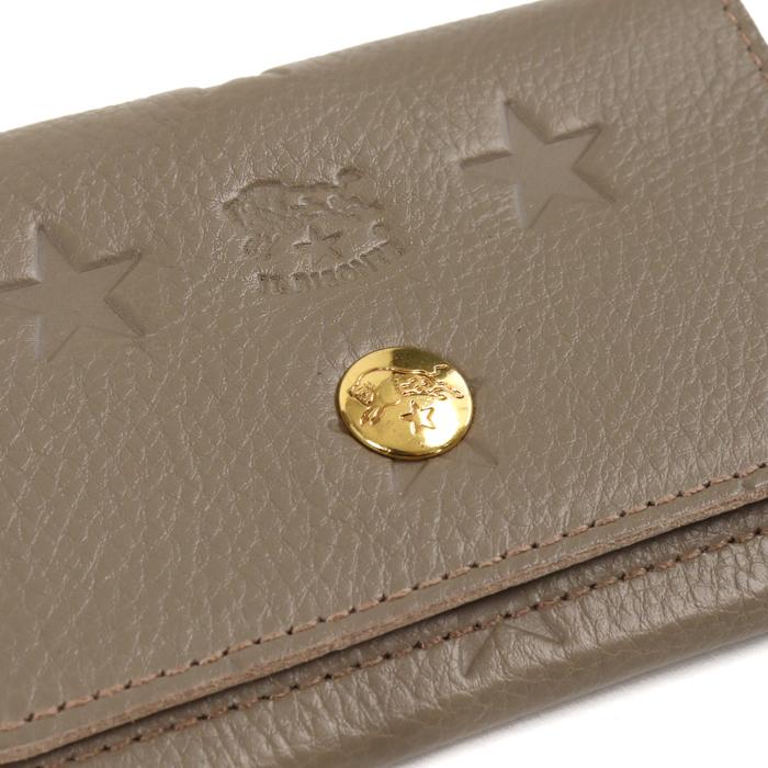 IL BISONTE（イルビゾンテ） カードケース 日本限定 スターエンボスド