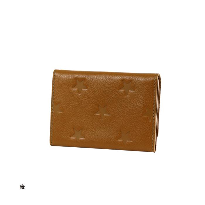 イルビゾンテ　スターエンボス　カードケース IL BISONTE（イルビゾンテ） カードケース 日本限定 スターエンボスド