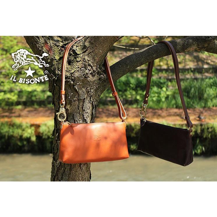 IL BISONTE（イルビゾンテ） バッグ ナスカンフックショルダーバッグ(S