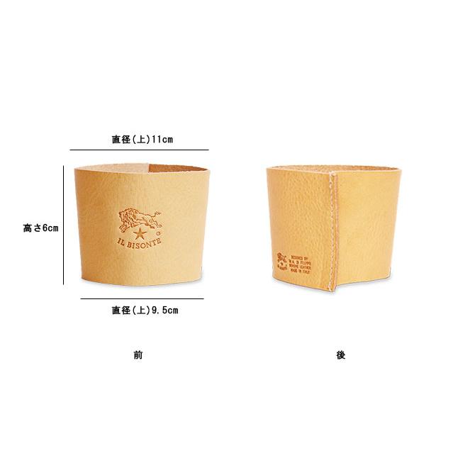 IL BISONTE（イルビゾンテ） 雑貨小物 レザーカップスリーブ レザー