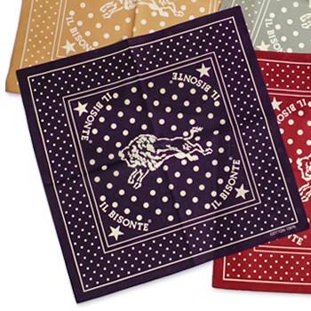 IL BISONTE（イルビゾンテ） タオル＆バンダナ ドットバンダナ 商品