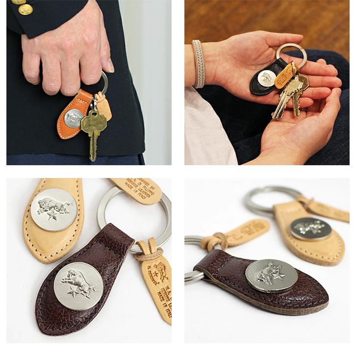 イルビゾンテ キーホルダー コンチョプレートキーホルダー 54_1_