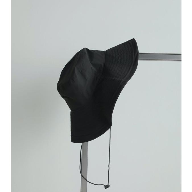 Stich Brim Hat / anuke / ナイロンハット / Black anuke（アンヌーク） ステッチブリムハット Stich Brim Hat 62511006
