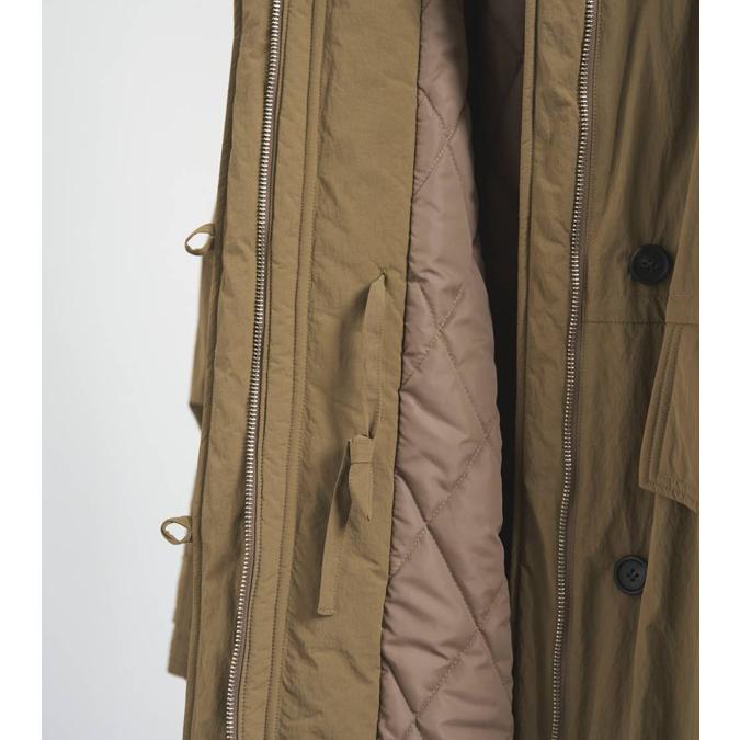 【大幅値下】anuke Boacollar Padding Coat 38 新品 anuke（アンヌーク） ボアカラーぺディングコート Boacollar Padding