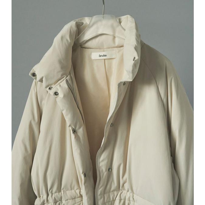 anuke アンヌーク Standcollar Zip Blouson 白 anuke アンヌーク Standcollar Zip Blouson 白 36 - メルカリ