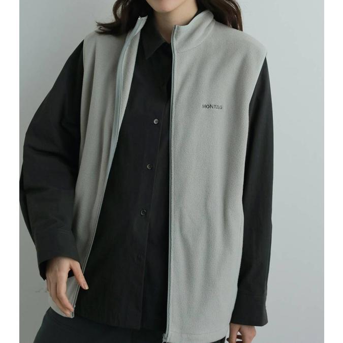anuke（アンヌーク） フリースジップベスト Fleece Zip Vest 62520113