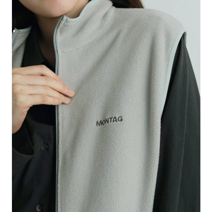 anuke（アンヌーク） フリースジップベスト Fleece Zip Vest 62520113