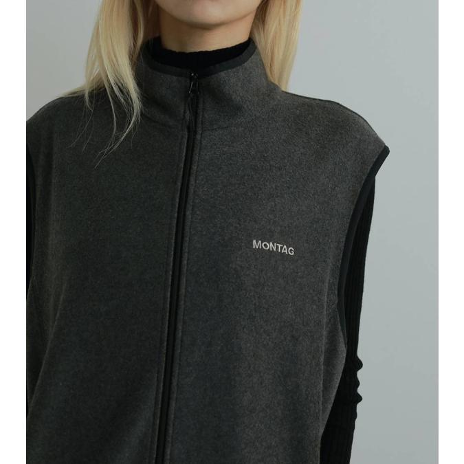 anuke（アンヌーク） フリースジップベスト Fleece Zip Vest 62520113