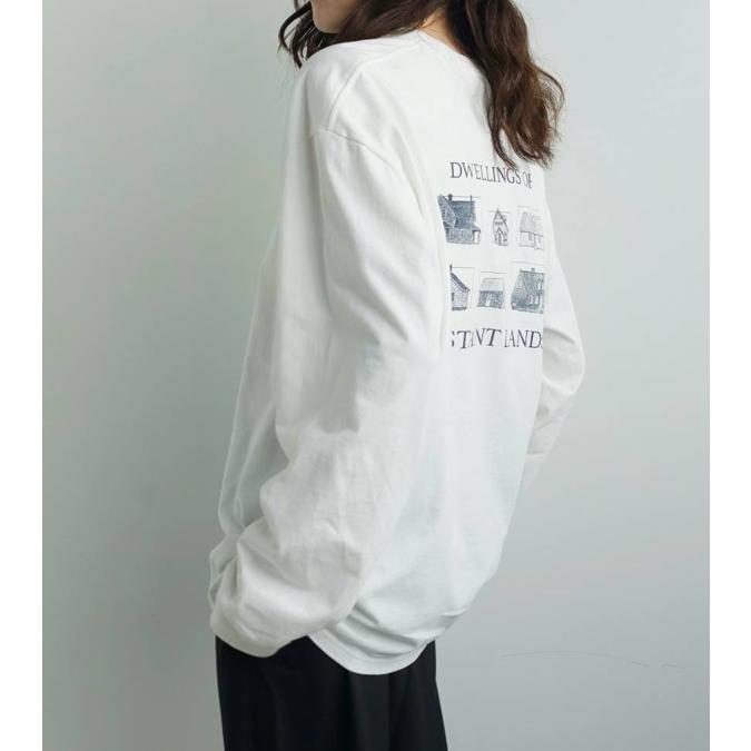 アンヌーク　シャツ anuke（アンヌーク） プリントロングティーシャツ Print Long T-shirts