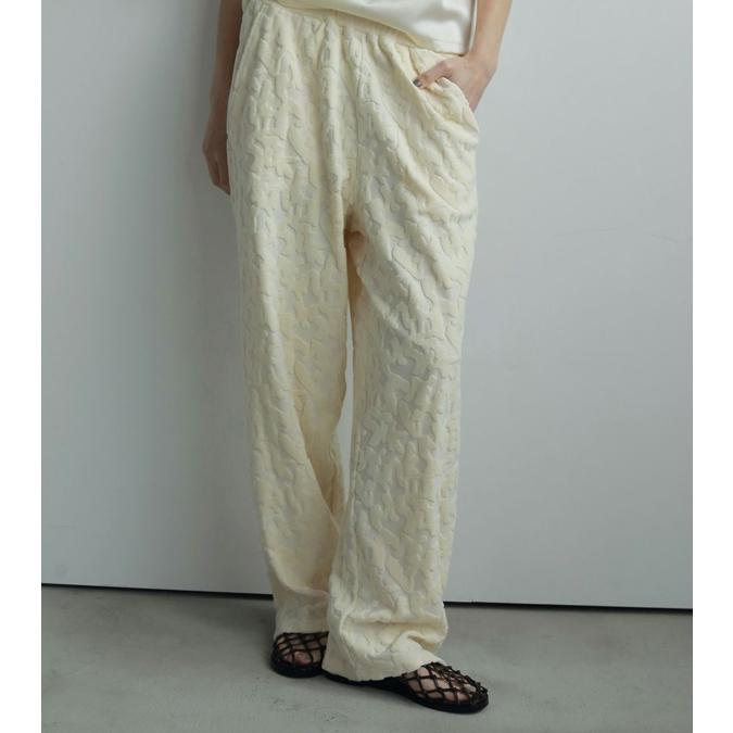 anuke（アンヌーク） ジャガードラフパンツ Jacquard Rough Pants