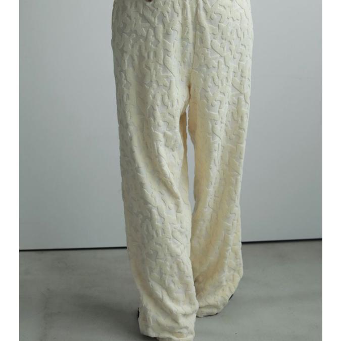 パンツ anuke Jacquard Rough Pants anuke（アンヌーク） ジャガードラフパンツ Jacquard Rough Pants
