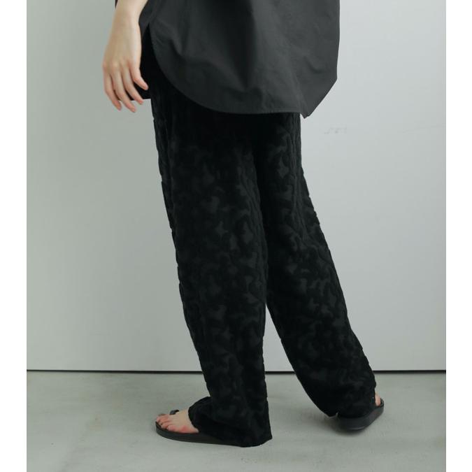 anuke（アンヌーク） ジャガードラフパンツ Jacquard Rough Pants