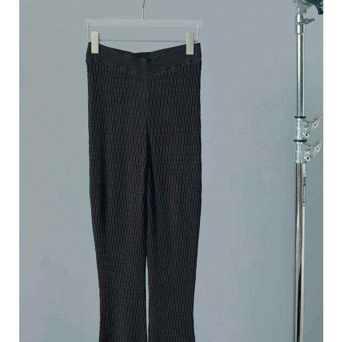 anuke（アンヌーク） 【s20】アンヌーク ニットフレアレギンス Knit
