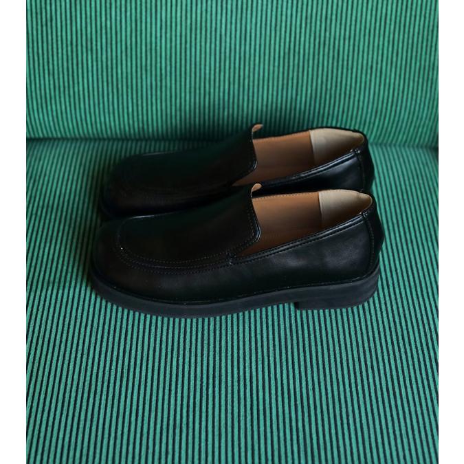 anuke（アンヌーク） エコレザーローファー Ecoleather Loafers