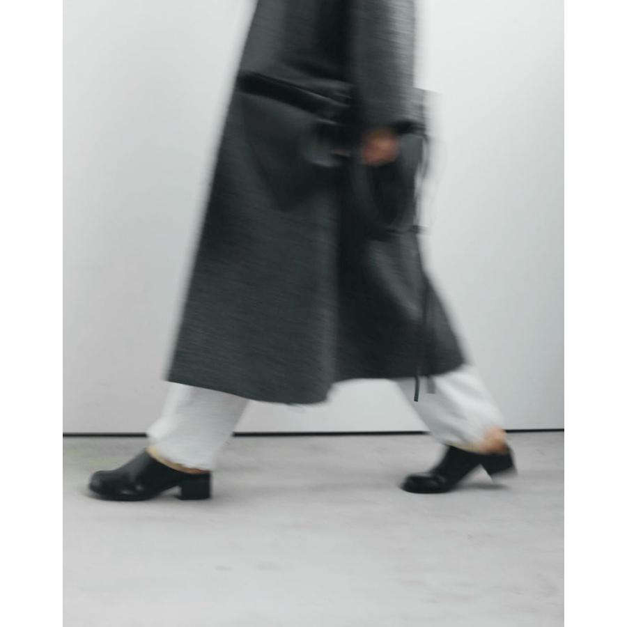 anuke（アンヌーク） エコレザーヒールスリッポン Ecoleather Heel