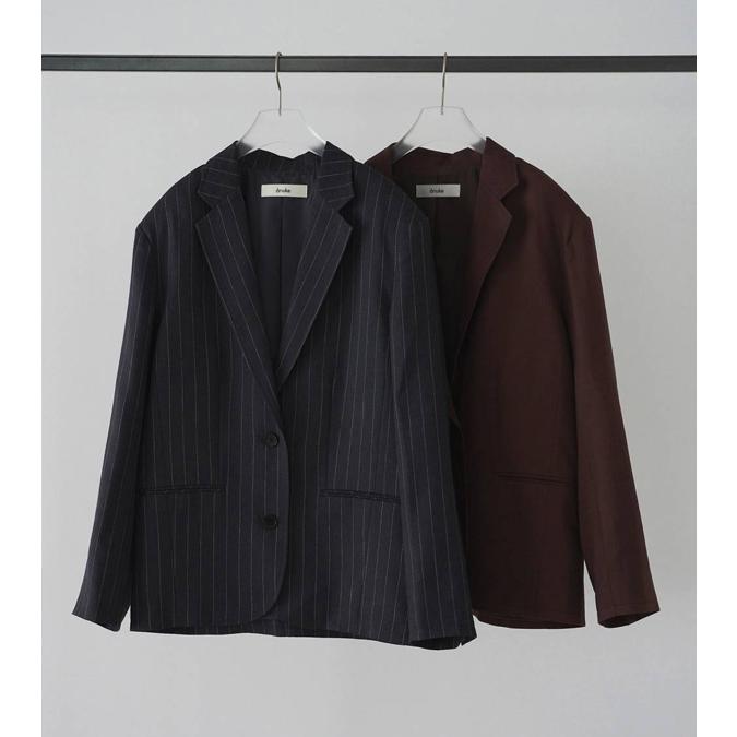 anuke（アンヌーク） オーバーリネンジャケット Over Linen Jacket
