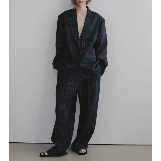 A*I様 新品　anuke Over Linen Jacket 完売品 anuke（アンヌーク） オーバーリネンジャケット Over Linen Jacket