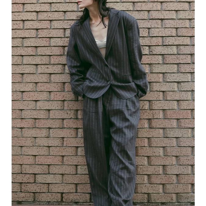 anuke（アンヌーク） オーバーリネンジャケット Over Linen Jacket