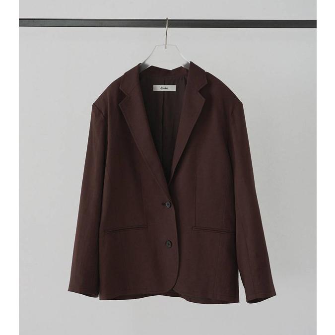anuke（アンヌーク） オーバーリネンジャケット Over Linen Jacket