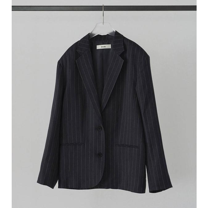 anuke（アンヌーク） オーバーリネンジャケット Over Linen Jacket