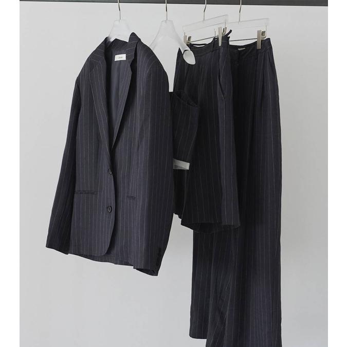 anuke（アンヌーク） オーバーリネンジャケット Over Linen Jacket