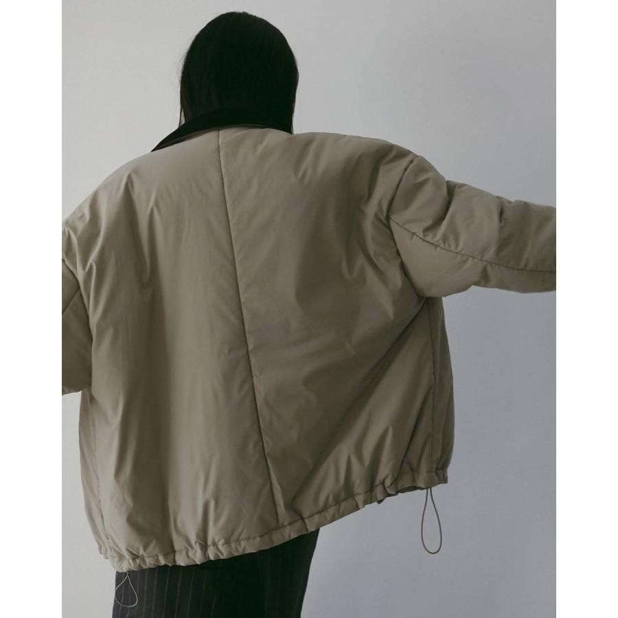 anuke（アンヌーク） ベロアカラーブルゾン Velour Collar Blouzon