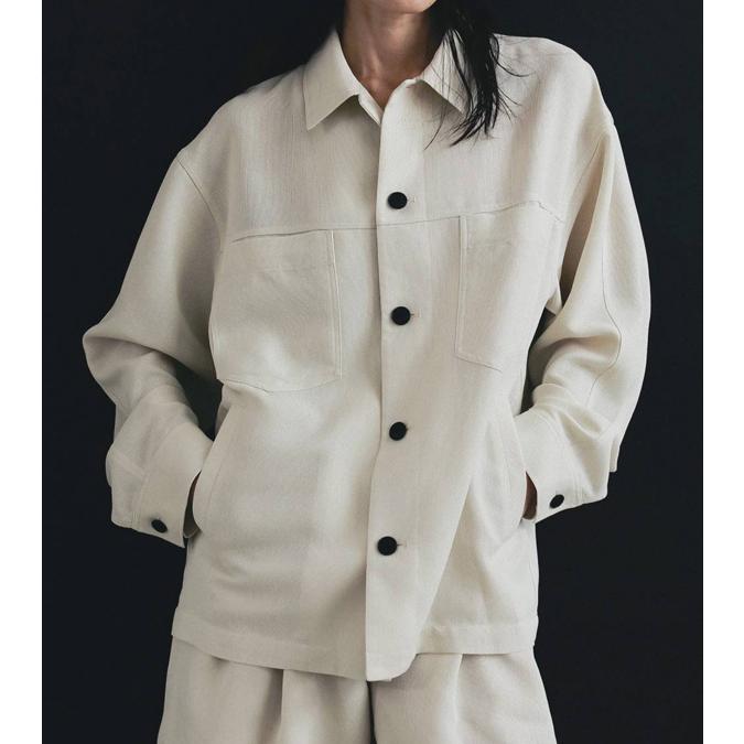 anuke（アンヌーク） ワークポケットシャツ Work Pocket Shirts